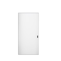 The minimalist built-in sliding magnetic levitation door with bouncer damping and hidden sliding door is built into the wall.