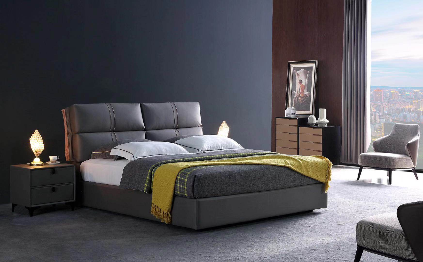 Dream Nest Double Bed 1.8m Wedding Bed Small Double Bed Modern Simple Arrival Experience