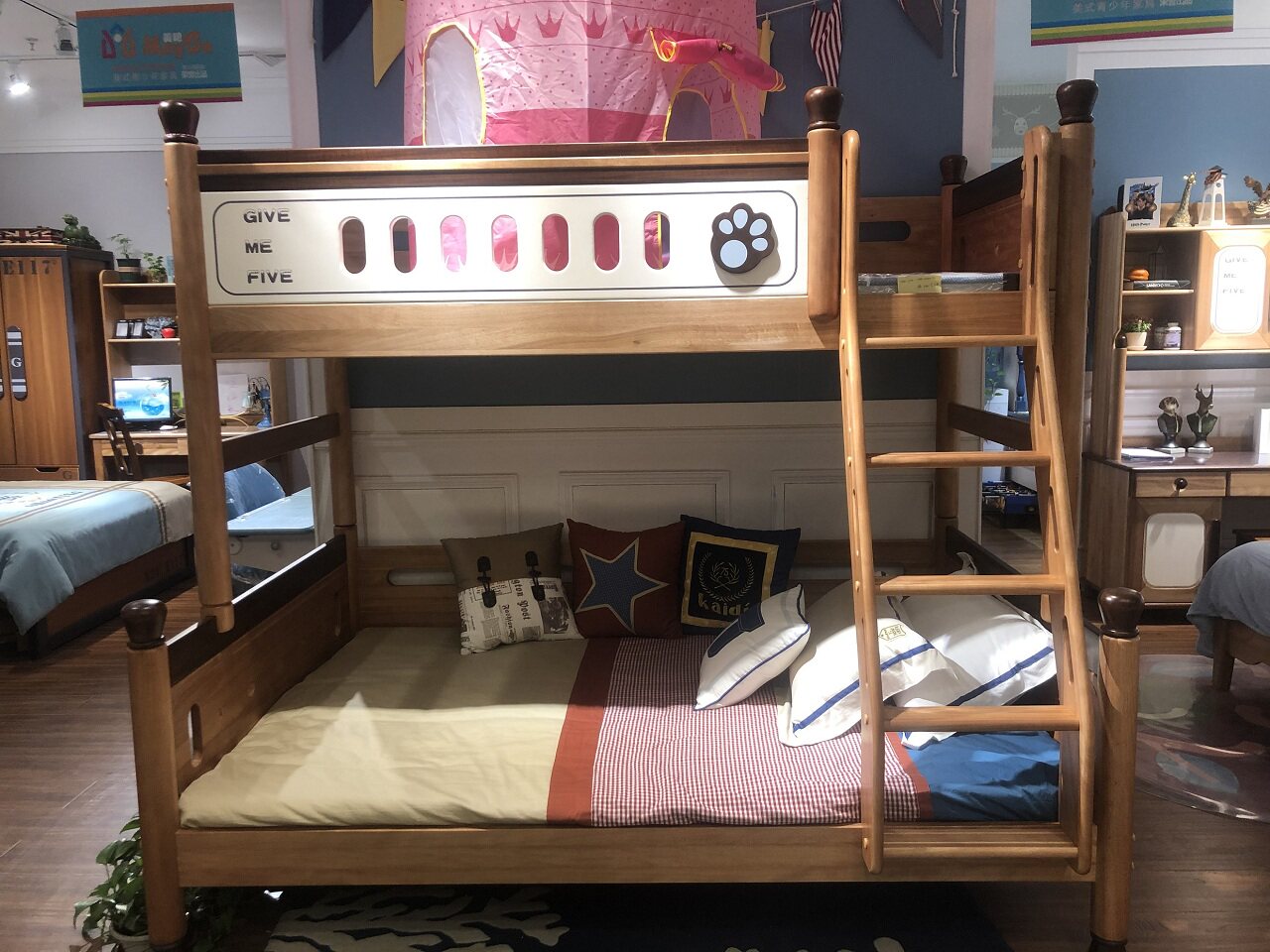 Your people edge beauty bar Children's bed Full solid wood bed Lower bunk beds Double beds Double beds Lower bunk beds M48