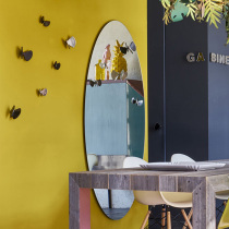 Mogg Italy Bice Butterfly Entry Mirror Cosmetic Mirror Vanity Mirror Wall Mounted Mirror Decorative Hanger