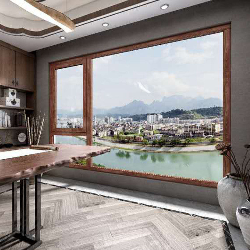 Feng Aluminum Doors And Windows Double Inner Open Window Screen Integrated Broken Bridge Aluminum System Window Seal Balcony Yangguang Room Soundproof Burglary GD90B-Taobao