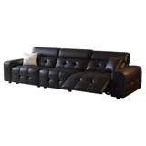 海伦仙奴 Минималистичный универсальный кожаный диван, новая коллекция, воловья кожа