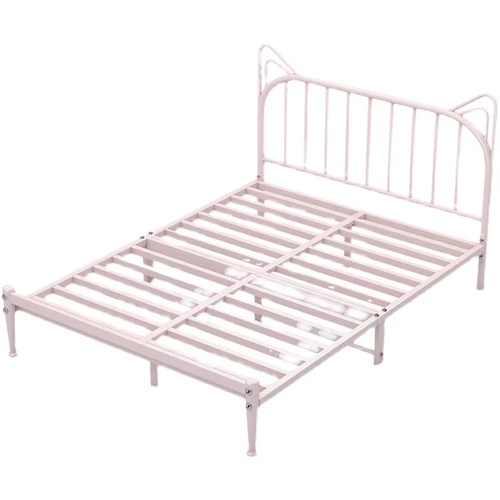 爱斯迈 Кованая кровать в европейском стиле, детская односпальная кровать, двуспальная кровать, кровать принцессы в стиле, аренда квартиры, дома