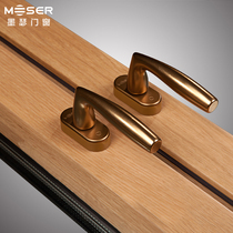 German Mercer IV68 aluminum-clad wood doors and windows tempered glass sound insulation and heat insulation casement floor-to-ceiling windows custom deposit