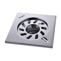 Moen Moen high quality copper body chrome plated household washing machine mop antibacterial floor drain 3922