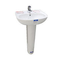 American standard bathroom vertical floor-standing integrated ceramic washbasin basin CCAS0530