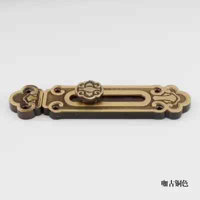 Old Coppersmith Xiangyun full copper bolt European antique Bolt American all copper pin