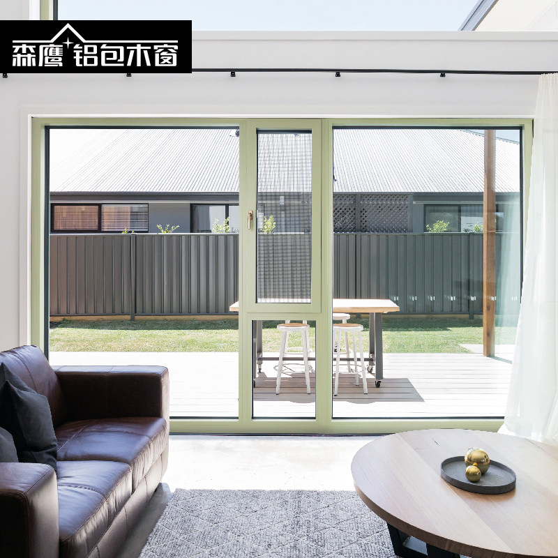 Senhawk Aluminum Clad Wood Window Villa Windows High-end Doors And Windows F110 Inside Open Windows Acoustic Noise Reduction-Taobao
