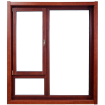 TATA Wooden Doors produces Jinshangzhai doors and windows bedroom balcony soundproof windows 4-level silent IV96 aluminum alloy wooden windows