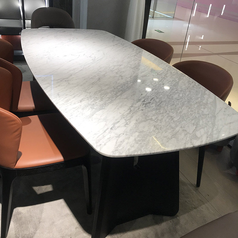 left right Wittley high-end series assorted table One table four-chair home living room with fashion 100 hitch marble