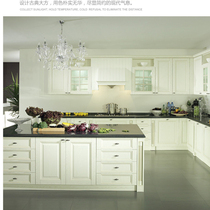 Boloni integrated cabinet Toulouse classical milk white series modern minimalist style with imported plates