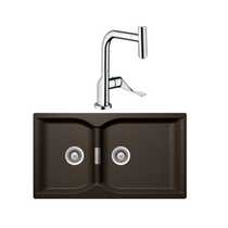 Hansgrohe Bathroom Axor Kitchen Faucet Granite Double Sink Kitchen Basin Original Imported High Quality Enjoyment
