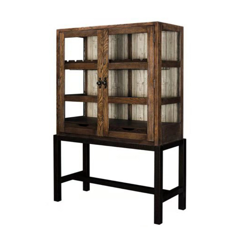 Aishili household practical living room storage cabinet American antique cabinet Kingswere antique cabinet D5920-76