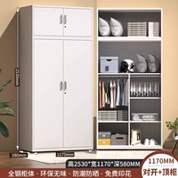 Чисто белые 1170 широкие две двери + верхний шкаф