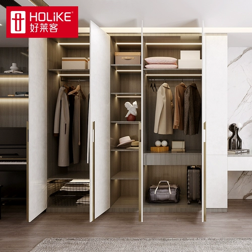 [Депозит] Hollying Guest Gabdrobe спальня Общая гардероб современный минимализированный небольшая квартира Общая комбинация шкафа