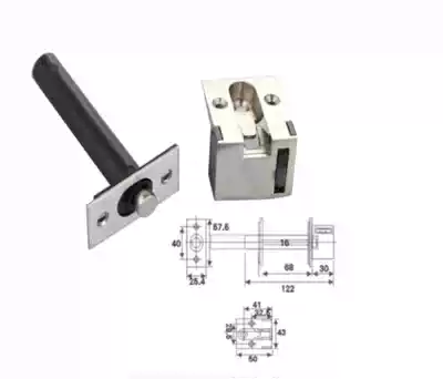 Hutlon Huitailong door chain buckle hidden button modern simple fashion atmosphere multifunctional