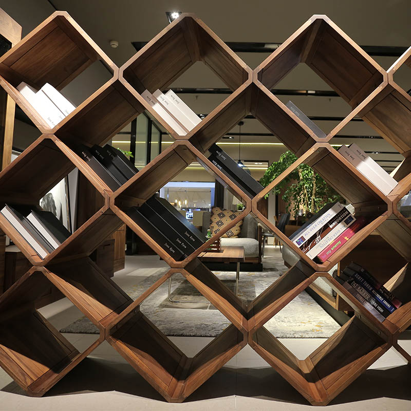 Top 100 Martin all solid wood solid sturdy fashion light luxury partition cabinet black walnut modern minimalist style