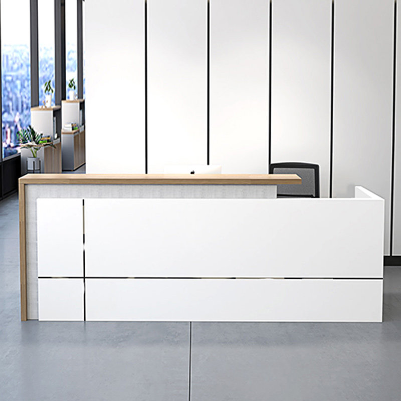 Carlo Howe Simple Modern Company Front Desk Bar Plate Table Reception Desk Office Front Desk Welcome Desk