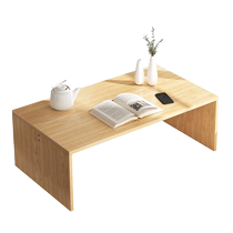 Wooden bay window small table low table sitting coffee table floor table home solid wood table study table simple tatami table