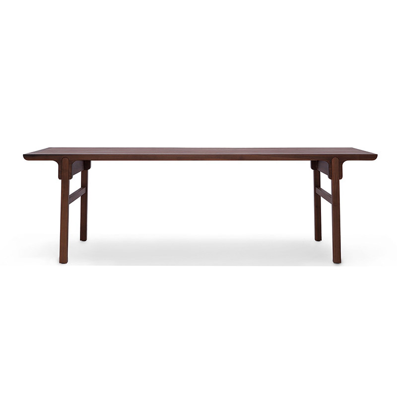 U XinhuaChinese modern furniture FAS level black walnuts solid wood plate assembled desk can be assembled and disassembled for bearing tea table