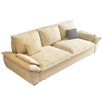 Keriya technology velvet sofa bed foldable dual-purpose small apartment living room internet celebrity new cream style sofa