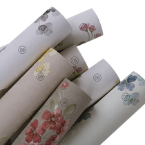 Magnolia American Pastoral Floral Wallpaper Small Fresh Style Wallpaper Bedroom Living Room TV Background Wall 3D Stereo