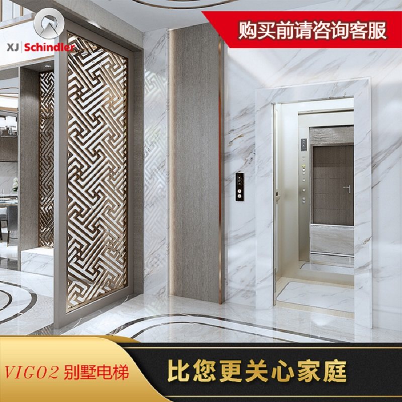 XJ Schindler West Stepson Da Residential Lift Villa Elevator Multi-storey Lift Duplex Elevator Home