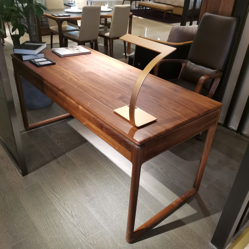 Connedon (KINETIC) North American Black Huaches Bedroom Book room Living room Practical solid wood desk