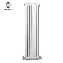 Beijing three-leaf steel radiator home water heating wall-mounted living room radiator central heating bedroom 50 flat head