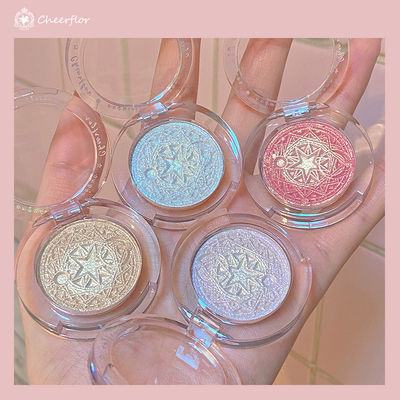 cheerflor游乐者/高光细闪脸部提亮美少女钻石神仙生姜修容平价款