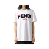 Fendi, комфортная ткань, короткий рукав