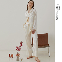 forbeefellow true silk pyjamas womens style suit comfort silk white extras for spring and summer