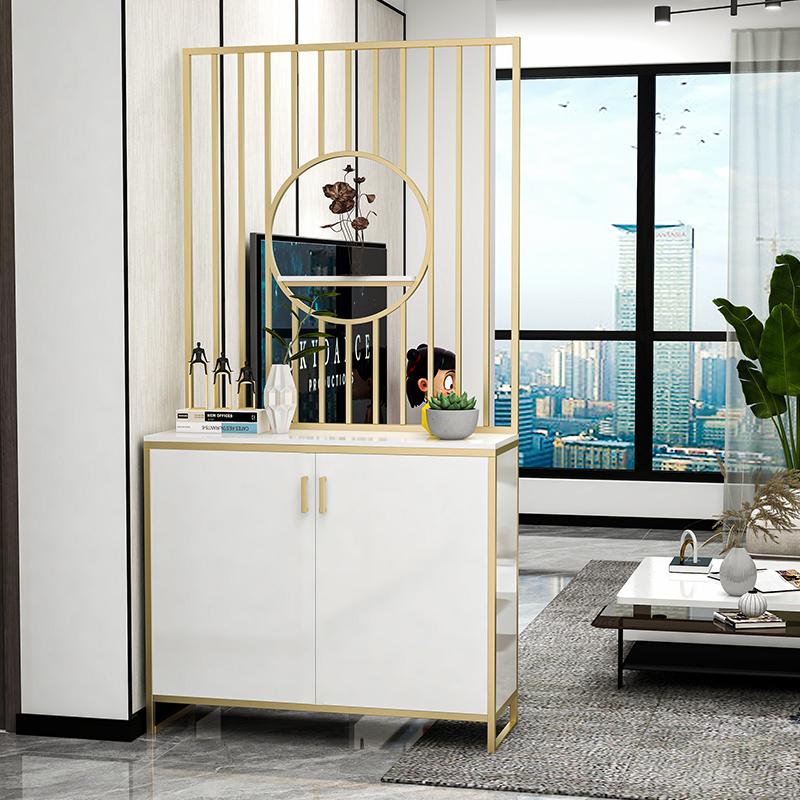 Light and luxurious closing cabinet Shoe cabinet integrated modern minimalist home entrance door hall Screen Partition Cabinet Living-room Decoration Cabinet