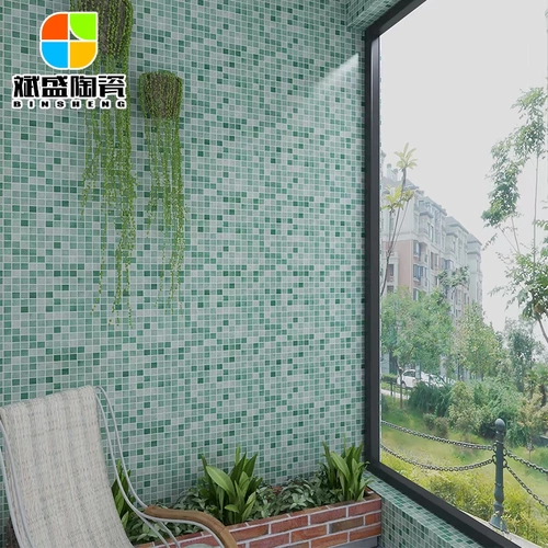 Антикварная мозаика на стену, нескользящий бассейн