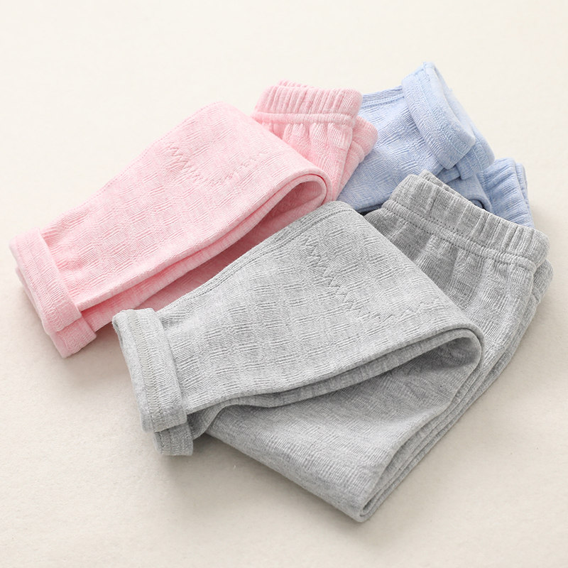 Thin Suede Children Warm Pants Boy Girl Inside Lap Pants Thickened Autumn/Winter Baby Single Sanitary Pants Wear Inner Hitch Wear
