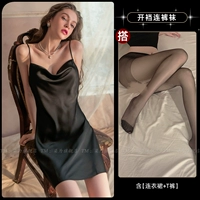 Черная сексуальная пижама, эффект подтяжки