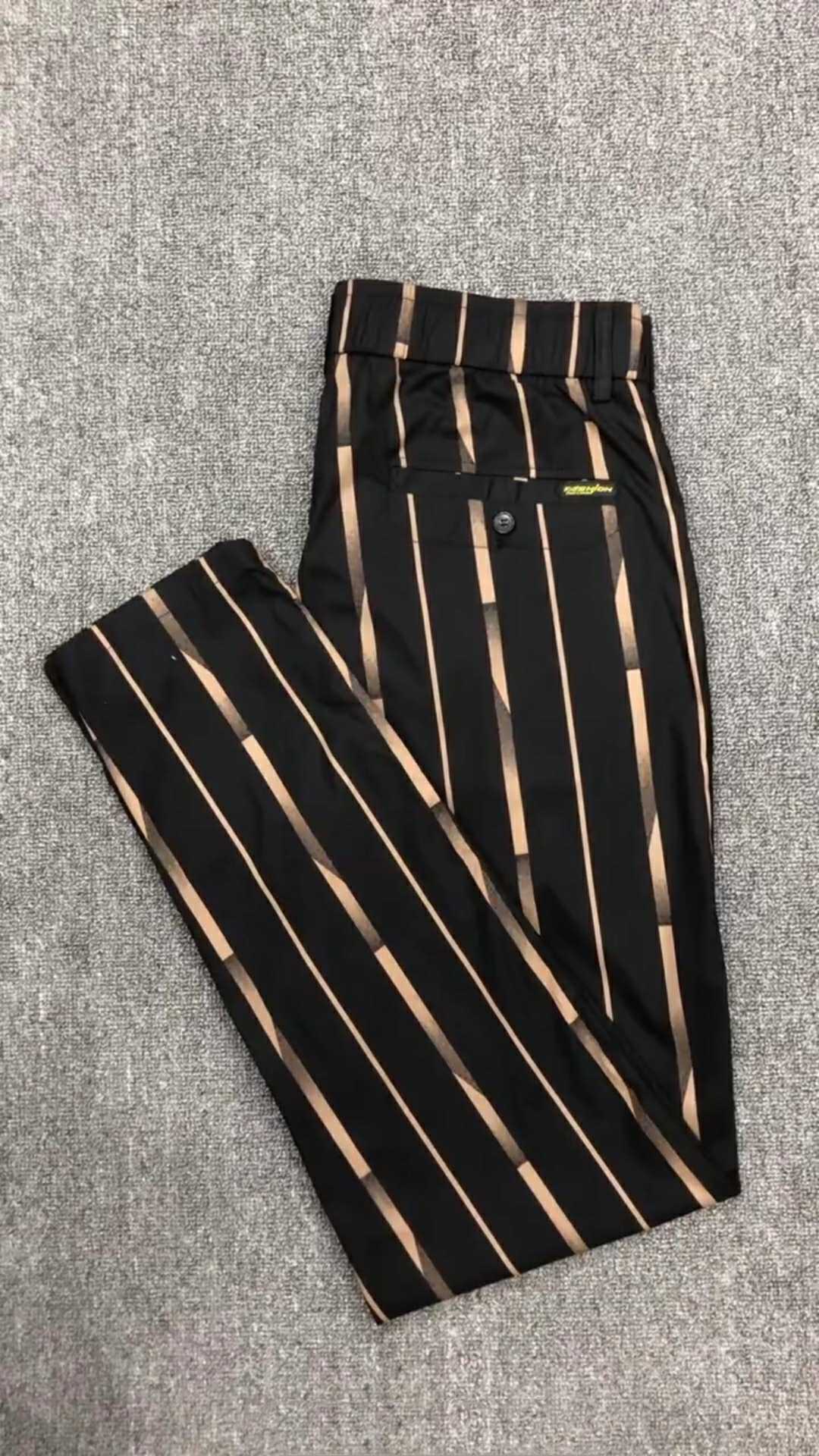 5060 new men's casual temperament fashion Men's trend new trend Korean slim personality versatile handsome pants