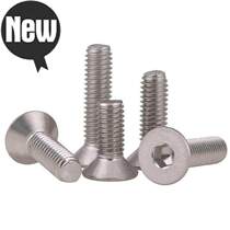 304 stainless steel flat head countersunk head hexagonal machine screws 13 m4*6x8x10x12x14x16x18x20x25x