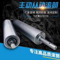 Unpowered roller carrier roller conveyor assembly line conveyor shaft roller roller roller conveyor belt accessories complete