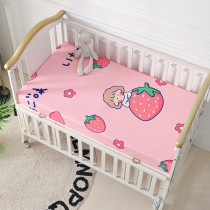 Childrens splicing bed hats pure cotton baby bed hats sheet thin mattress protective cover non-slip bedspread customized