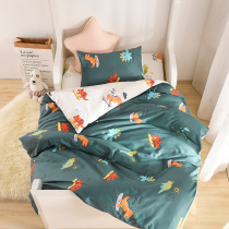 Kindergarten quilt three-piece cotton nap six-piece baby childrens bedding Spring Autumn Winter Four Seasons