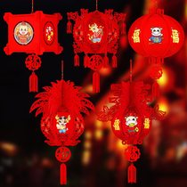 Year of the Ox New Year Decoration 2021 Decoration Pendant Home Niu New Year Goods Indoor Flower Scene Decoration