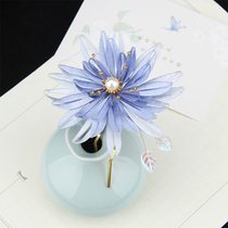 Handmade flower diy simulation flower worker diy Hanfu headdress hair accessories novice tutorial silk jam paper mold ancient style accessories