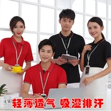 Спортивная быстросохнущая футболка polo для работы, делается под заказ, короткий рукав, с печатью вашего логотипа