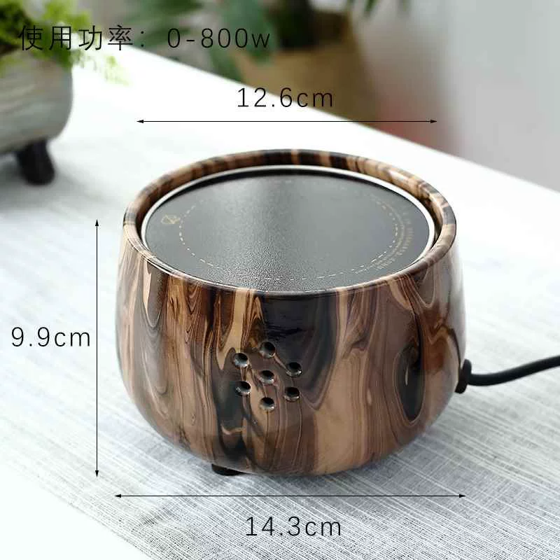 Old Rock Mud Electric Bếp lò Iron Pot Electric Tea Bếp Lightwave Máy pha trà gia đình nhỏ Mini Kung Fu Tea Luộc nước Bếp điện - Bếp điện