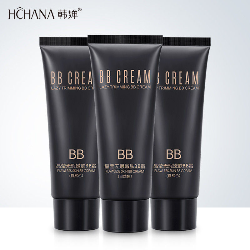 Han Chan bb cream nude makeup concealer strong moisturizing female brightening skin color male and female students