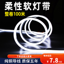 Flexible light strip LED light strip Neon 220V high bright super bright outdoor waterproof advertising sign bar decorative light strip