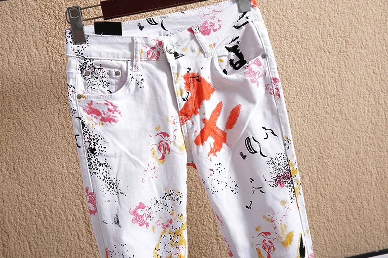 Leggings, летние модные брюки, ретро джинсы, облегающие