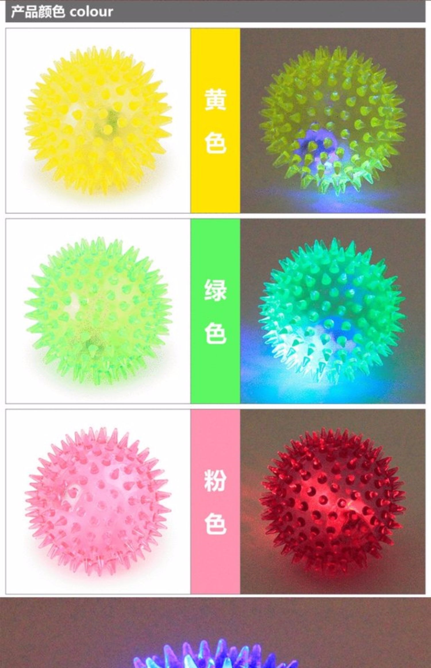 Đào tạo Đồ chơi Đồ chơi Bóng phát sáng Cung cấp răng hàm cắn Thú cưng Gấu gấu Chó con Mèo Đồ chơi Mèo Bóng chó Âm thanh - Mèo / Chó Đồ chơi bộ đồ chơi cho chó