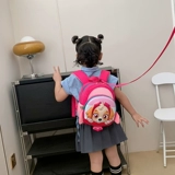 Школьный рюкзак для детского сада, мультяшная милая сумка для мальчиков, анти-потеряшка